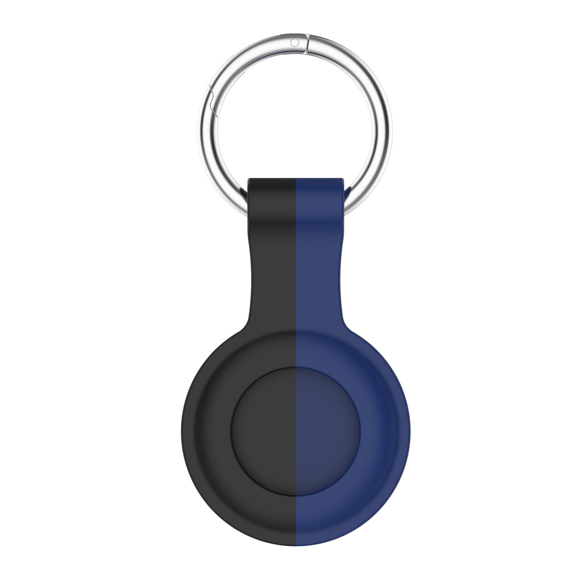Bakeey-Camouflage-Portable-Soft-Silicone-Protective-Cover-Sleeve-with-Keychain-for-Apple-Airtags-blu-1848593-6