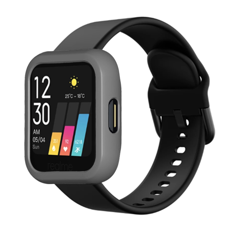 Bakeey-Colorful-Anti-Scratch-Shockproof-PC-Watch-Case-Cover-for-realme-Watch-1821287-16