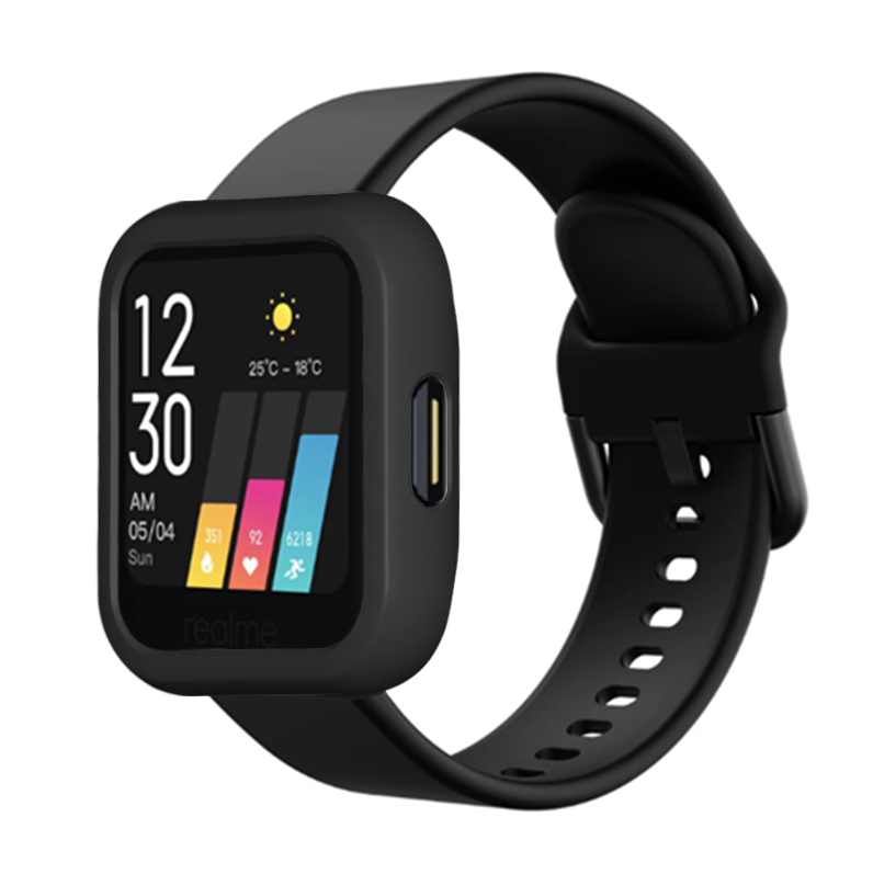 Bakeey-Colorful-Anti-Scratch-Shockproof-PC-Watch-Case-Cover-for-realme-Watch-1821287-19