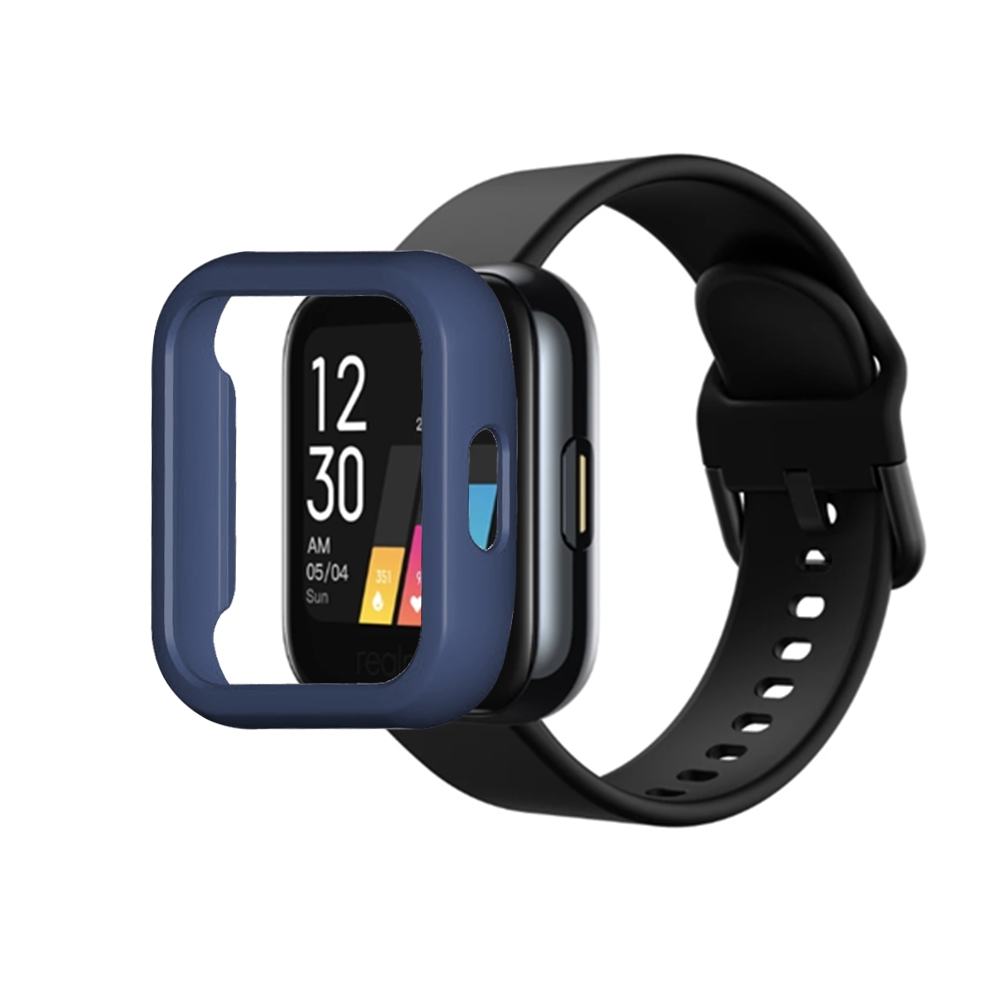 Bakeey-Colorful-Anti-Scratch-Shockproof-PC-Watch-Case-Cover-for-realme-Watch-1821287-3