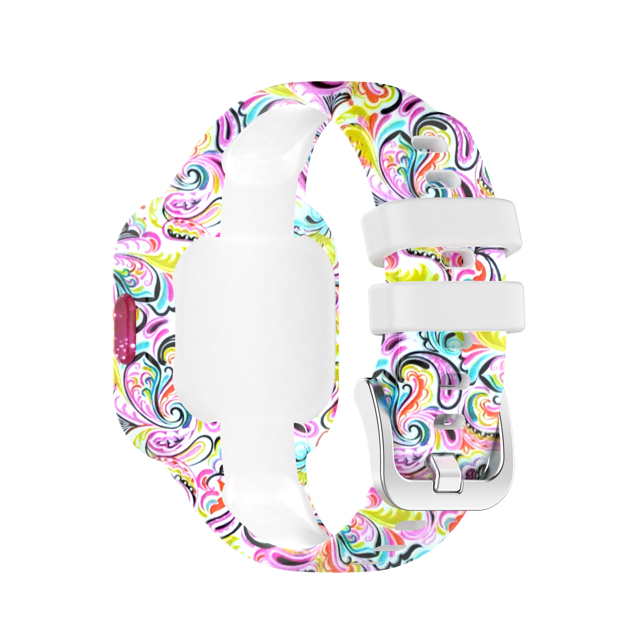 Bakeey-Colorful-Half-pack-Silicone-Kids-Replacement-Strap-Smart-Watch-Band-For-Garmin-Fit-JR3Vivofit-1806538-13