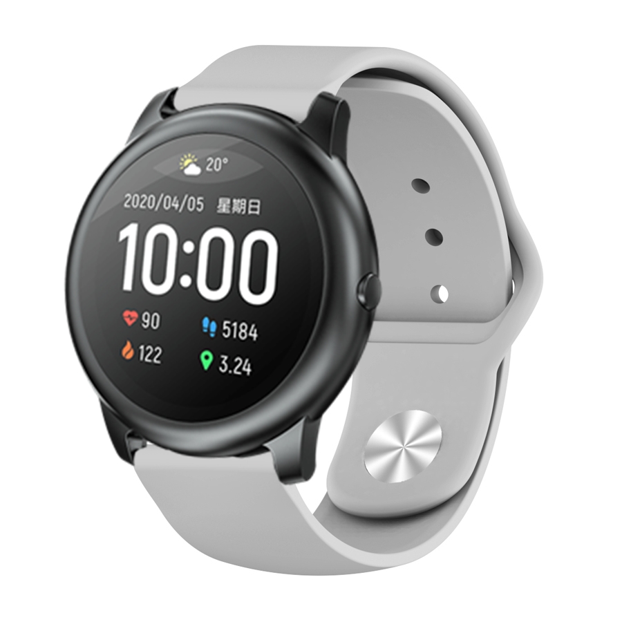 Bakeey-Colorful-Reverse-Buckle-Silicone-Replacement-Watch-Strap-for-Haylou-Solar-LS05-Smart-Watch-1724916-13