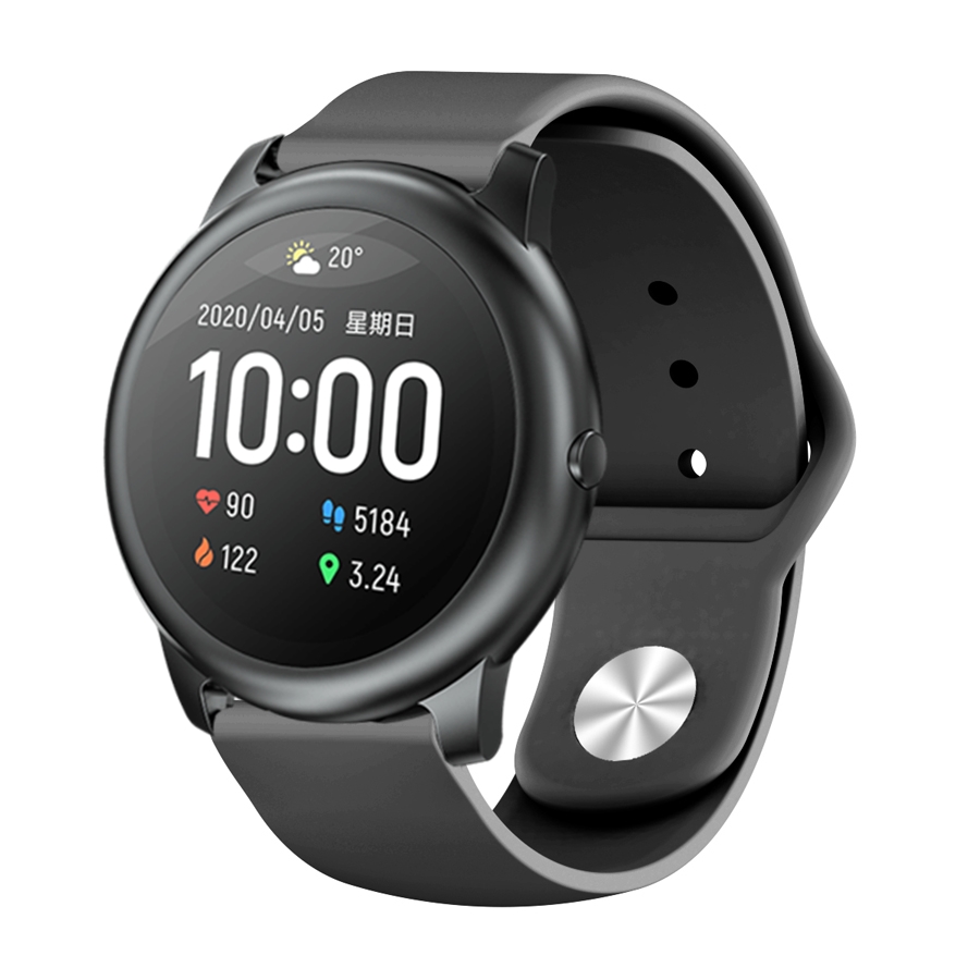 Bakeey-Colorful-Reverse-Buckle-Silicone-Replacement-Watch-Strap-for-Haylou-Solar-LS05-Smart-Watch-1724916-3