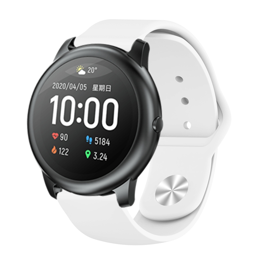 Bakeey-Colorful-Reverse-Buckle-Silicone-Replacement-Watch-Strap-for-Haylou-Solar-LS05-Smart-Watch-1724916-5