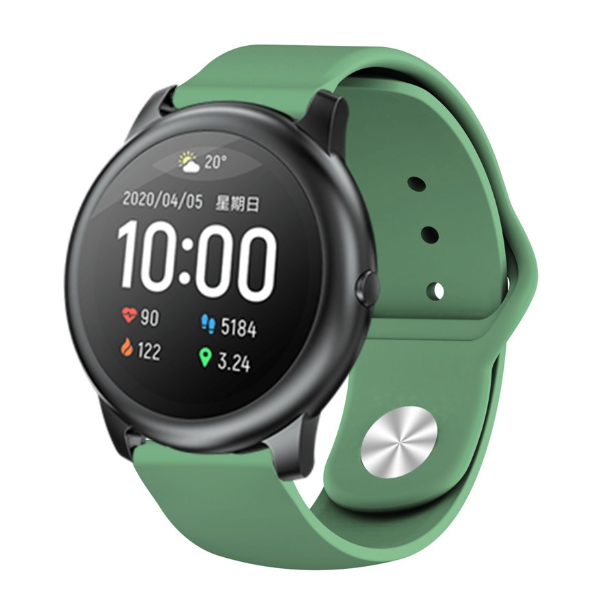 Bakeey-Colorful-Reverse-Buckle-Silicone-Replacement-Watch-Strap-for-Haylou-Solar-LS05-Smart-Watch-1724916-9