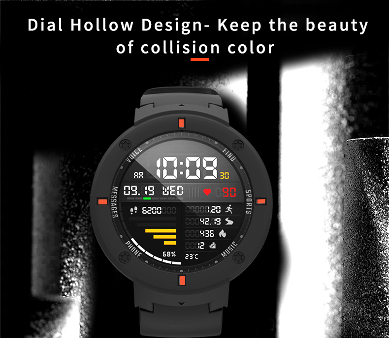 Bakeey-Colorful-Screen-Protector-Case-Silicone-Watch-Cover-for-Amazfit-Verge-Smart-Watch-Non-origina-1443019-2