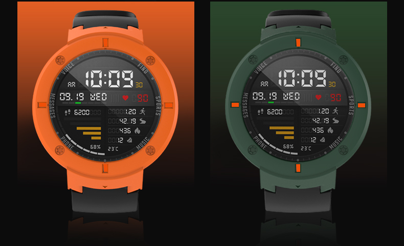 Bakeey-Colorful-Screen-Protector-Case-Silicone-Watch-Cover-for-Amazfit-Verge-Smart-Watch-Non-origina-1443019-8