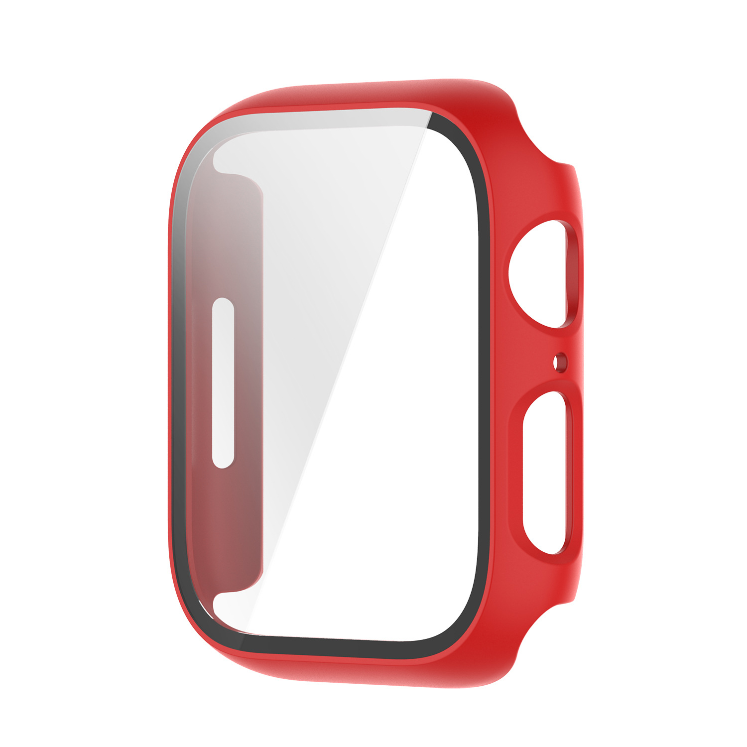 Bakeey-Colorful-Shockproof-Anti-Scratch-PC--HD-Clear-Tempered-Glass-Full-Cover-Watch-Case-Cover-for--1912338-12