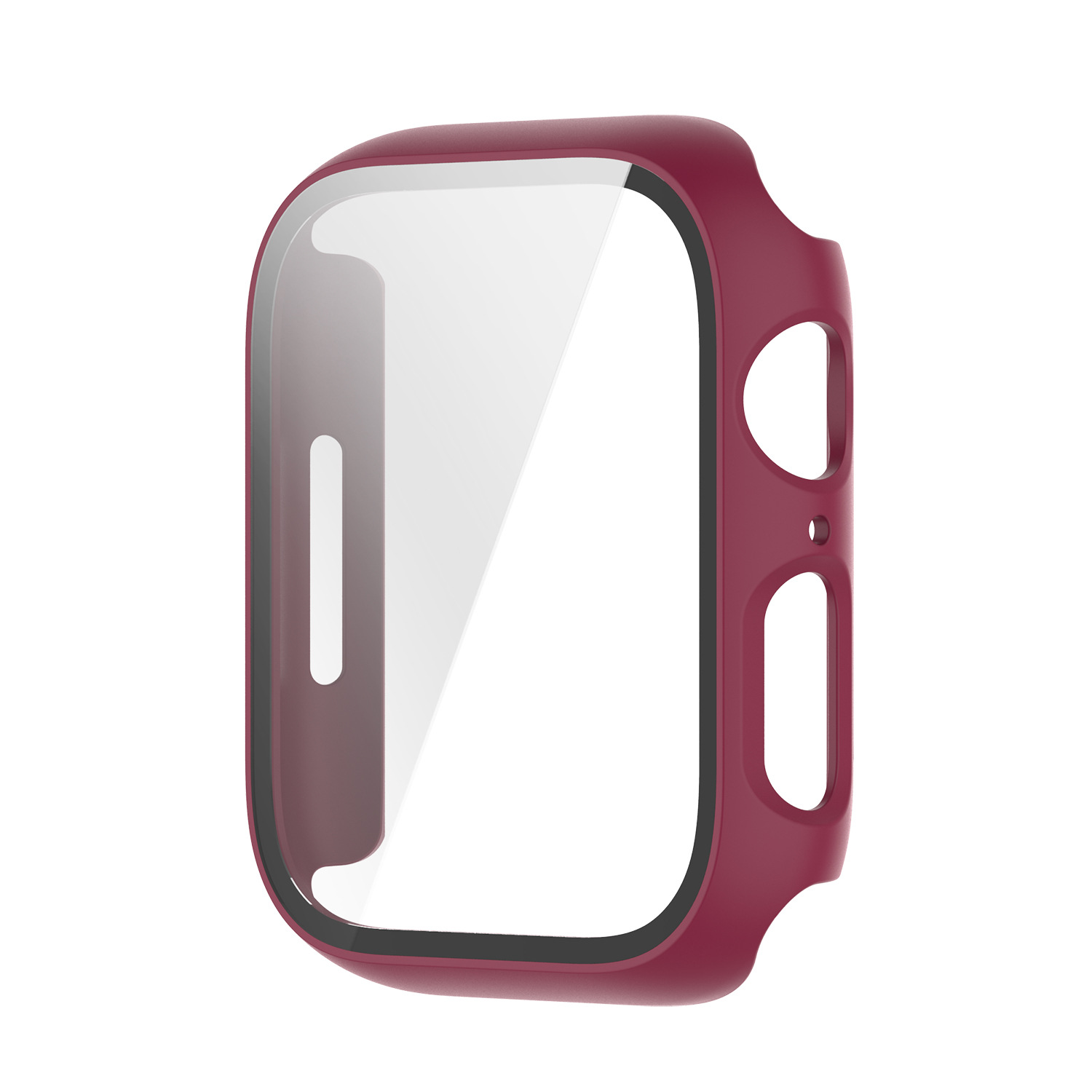 Bakeey-Colorful-Shockproof-Anti-Scratch-PC--HD-Clear-Tempered-Glass-Full-Cover-Watch-Case-Cover-for--1912338-14