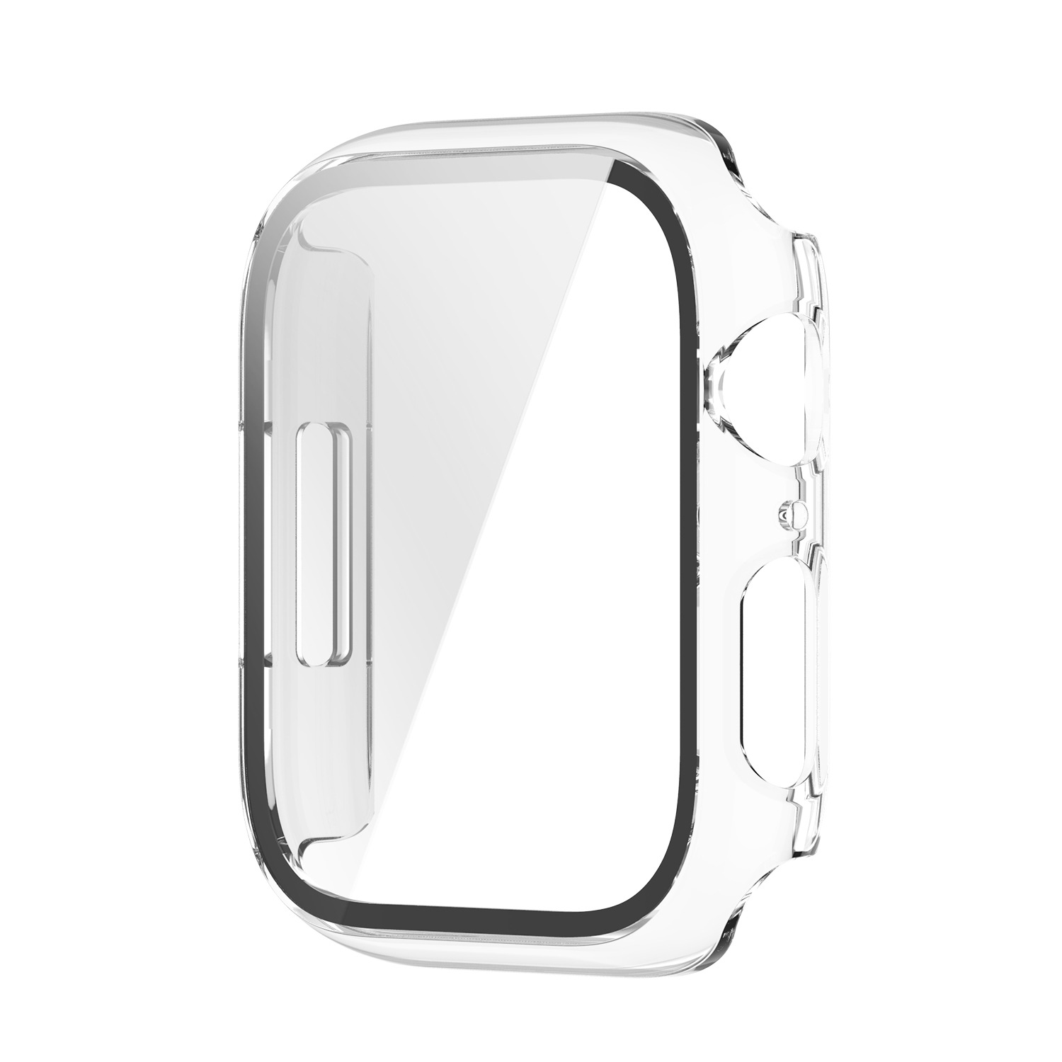 Bakeey-Colorful-Shockproof-Anti-Scratch-PC--HD-Clear-Tempered-Glass-Full-Cover-Watch-Case-Cover-for--1912338-19
