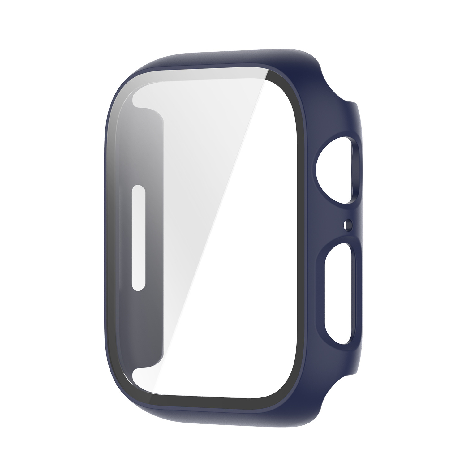 Bakeey-Colorful-Shockproof-Anti-Scratch-PC--HD-Clear-Tempered-Glass-Full-Cover-Watch-Case-Cover-for--1912338-4