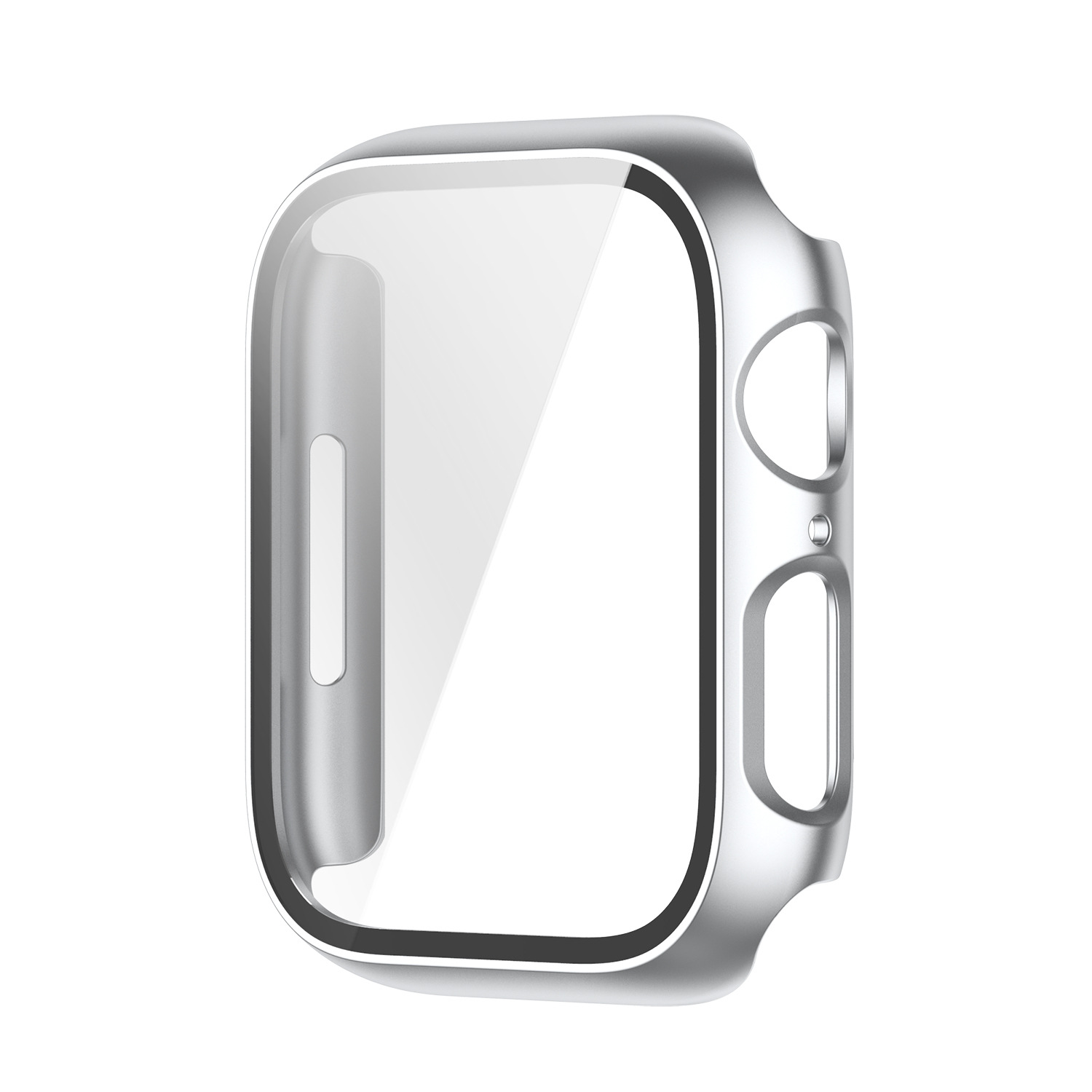 Bakeey-Colorful-Shockproof-Anti-Scratch-PC--HD-Clear-Tempered-Glass-Full-Cover-Watch-Case-Cover-for--1912338-10