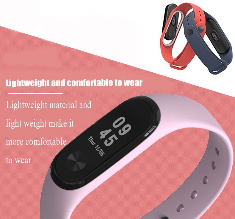 Bakeey-Colorful-Silicone-Replacement-Wristband-Strap-Bracelet-Wristband-for-XIAOMI-Mi-Band-3-1308818-4
