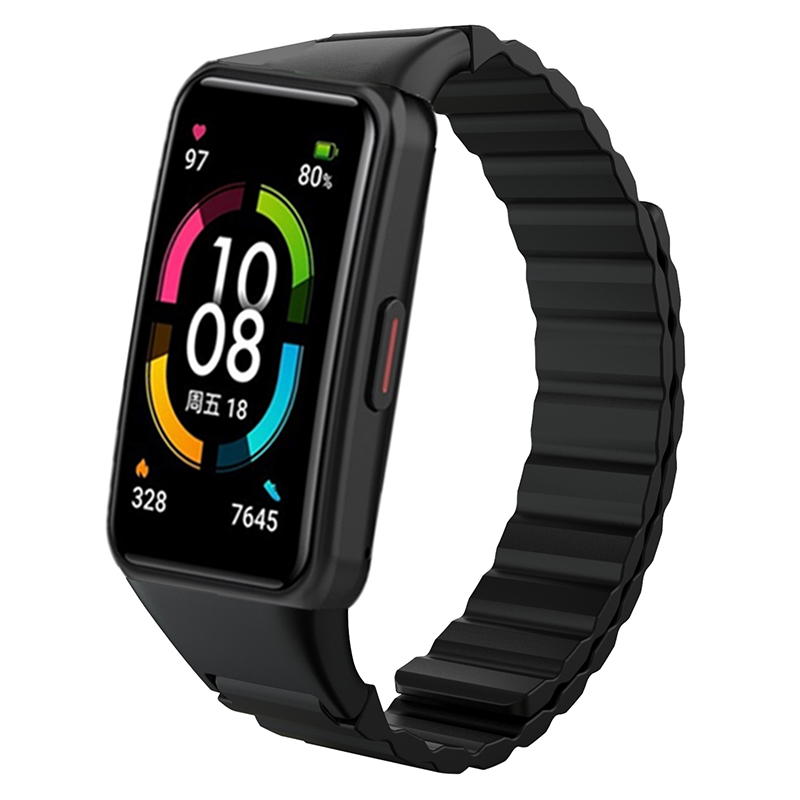 Bakeey-Colorful-Silicone-Watch-Band-Strap-Replacement-for-Huawei-Band-6--Honor-Band-6-1928486-6