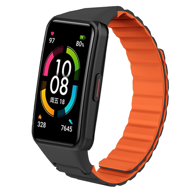 Bakeey-Colorful-Silicone-Watch-Band-Strap-Replacement-for-Huawei-Band-6--Honor-Band-6-1928486-7