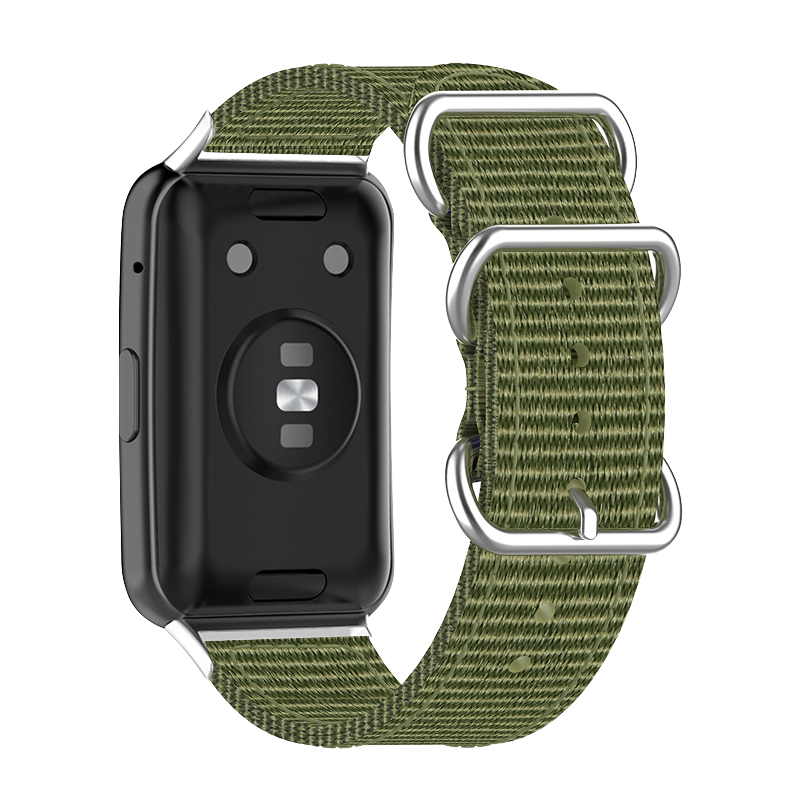 Bakeey-Colorful-Sweatproof-Canvas-Nylon-Watch-Band-Strap-Replacement-for-lrmHuawei-Watch-Fit-1817378-23
