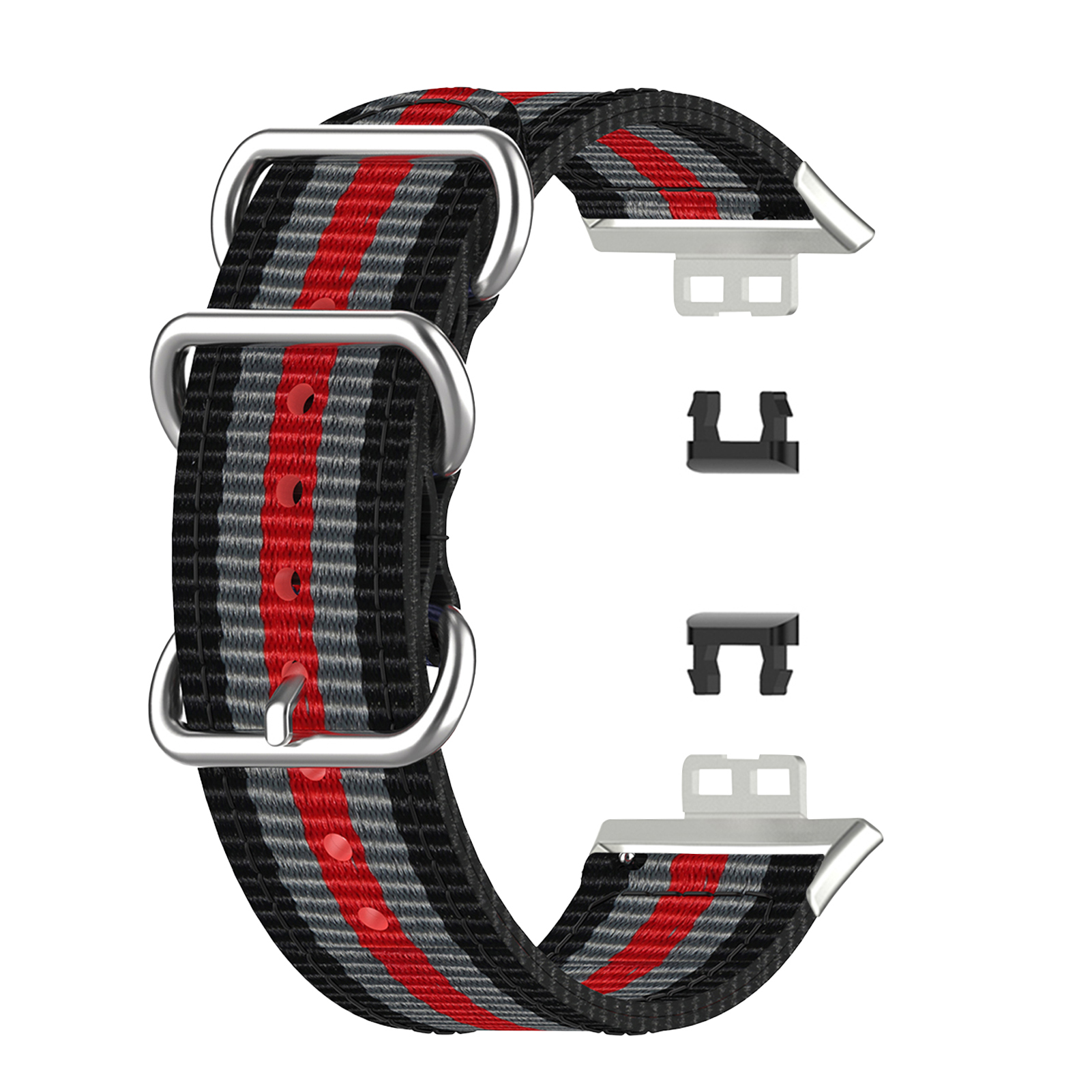 Bakeey-Colorful-Sweatproof-Canvas-Nylon-Watch-Band-Strap-Replacement-for-lrmHuawei-Watch-Fit-1817378-33