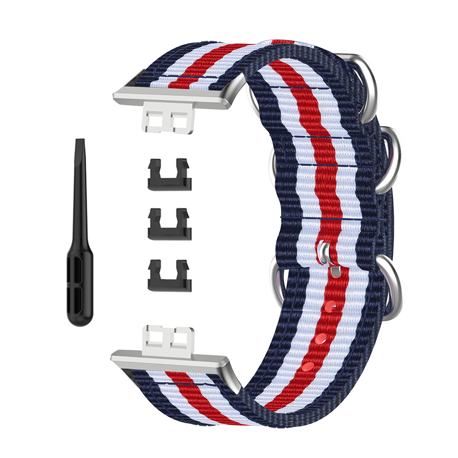 Bakeey-Colorful-Sweatproof-Canvas-Nylon-Watch-Band-Strap-Replacement-for-lrmHuawei-Watch-Fit-1817378-8