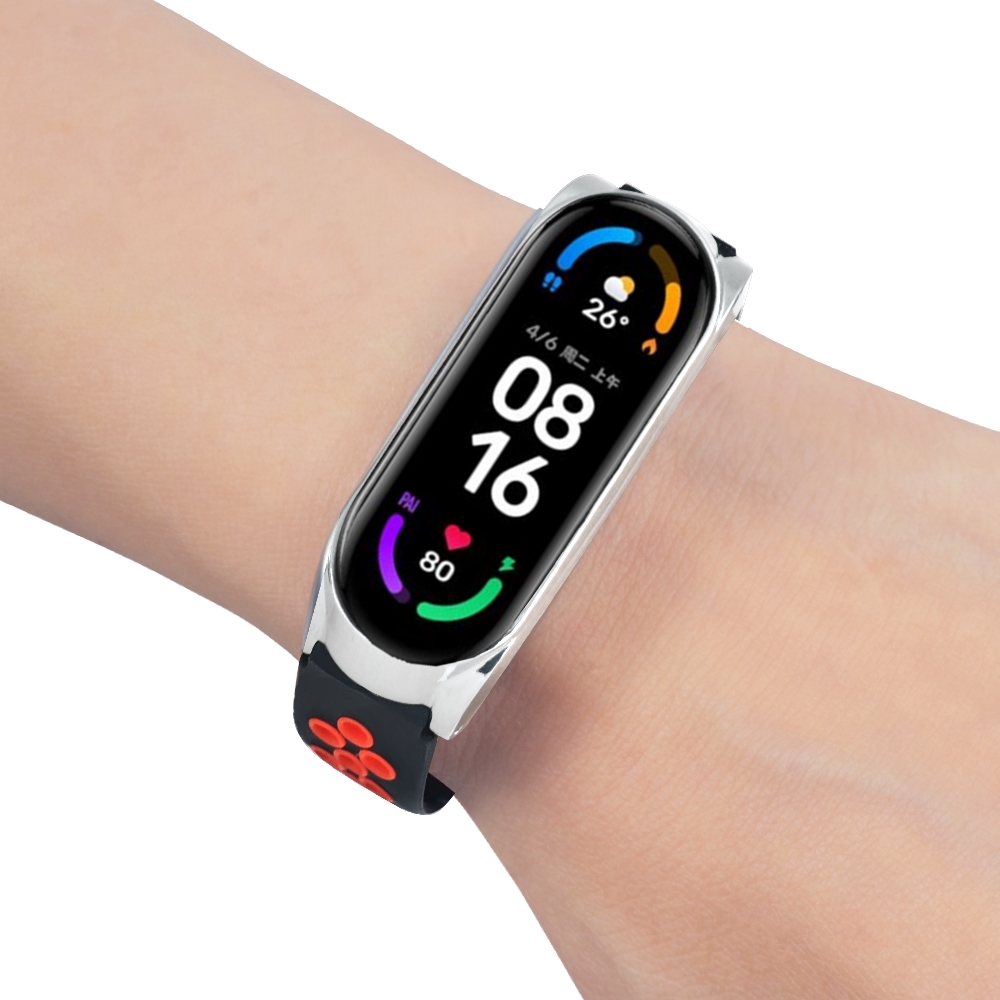Bakeey-Comfortable-Breathable-Silicone-Watch-Band-Strap-Replacement-for-Xiaomi-Mi-Band-6--Mi-Band-5--1834112-6