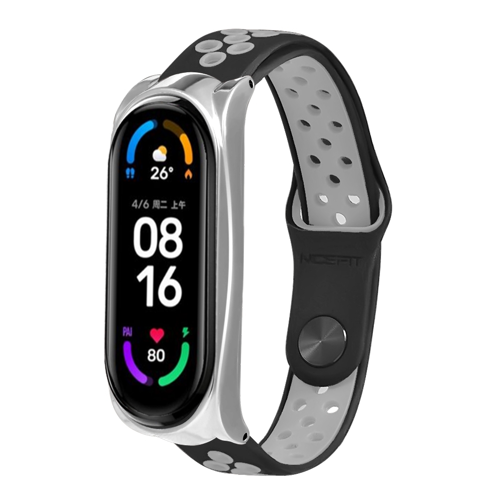 Bakeey-Comfortable-Breathable-Silicone-Watch-Band-Strap-Replacement-for-Xiaomi-Mi-Band-6--Mi-Band-5--1834112-7