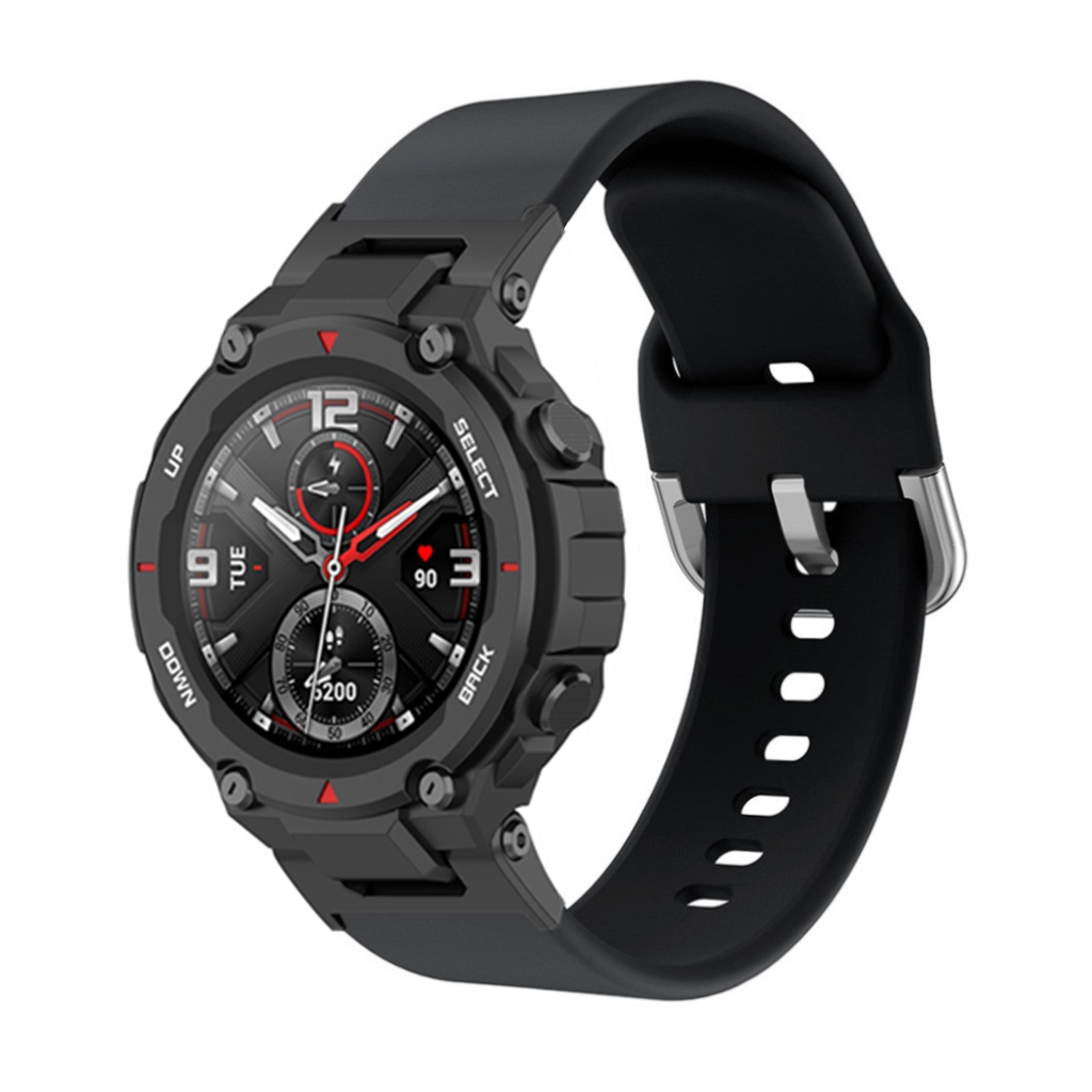 Bakeey-Comfortable-Breathable-Sweatproof-Soft-Silicone-Watch-Band-Strap-Replacement-for-Amazfit-T-Re-1875219-13