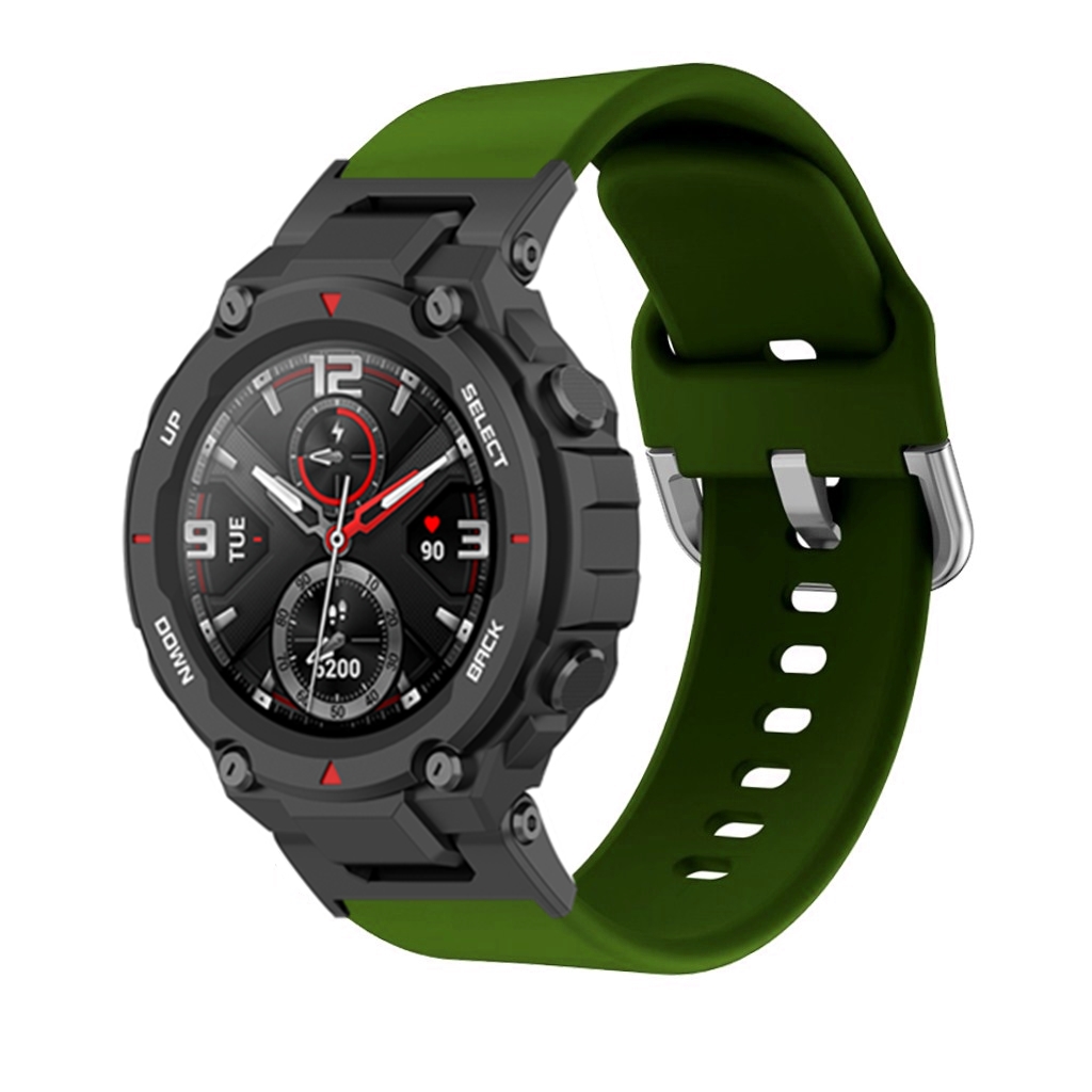 Bakeey-Comfortable-Breathable-Sweatproof-Soft-Silicone-Watch-Band-Strap-Replacement-for-Amazfit-T-Re-1875219-14