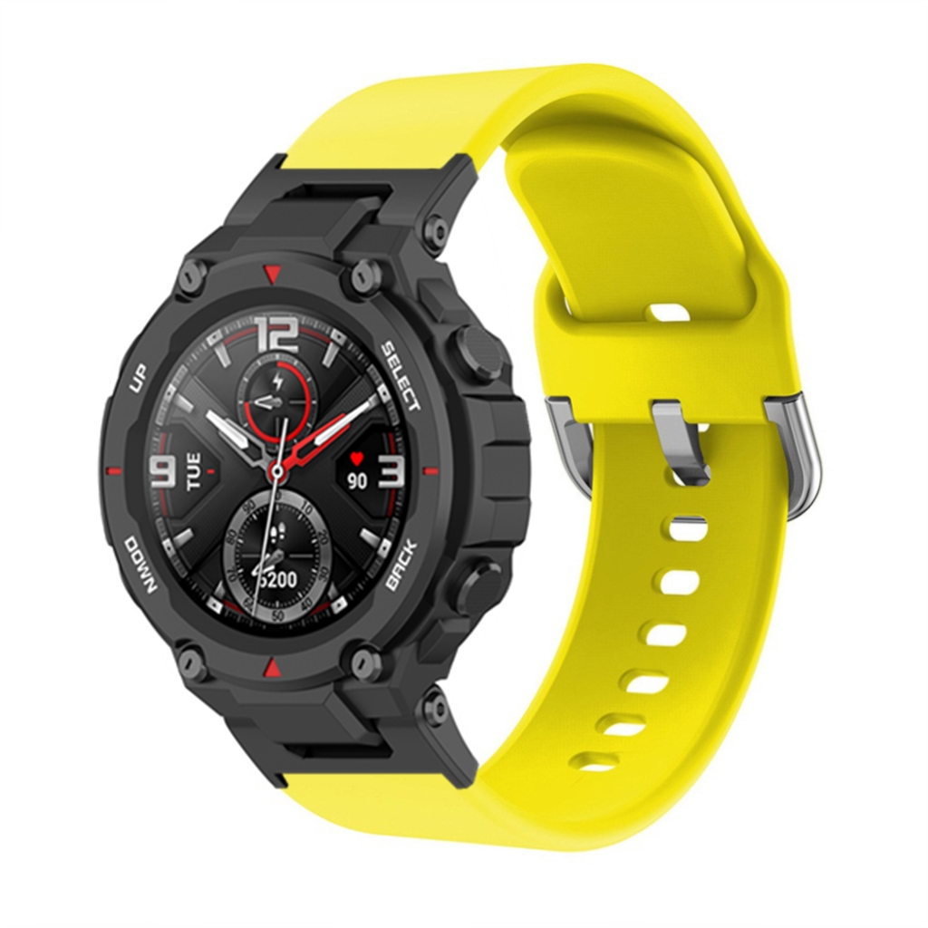 Bakeey-Comfortable-Breathable-Sweatproof-Soft-Silicone-Watch-Band-Strap-Replacement-for-Amazfit-T-Re-1875219-16