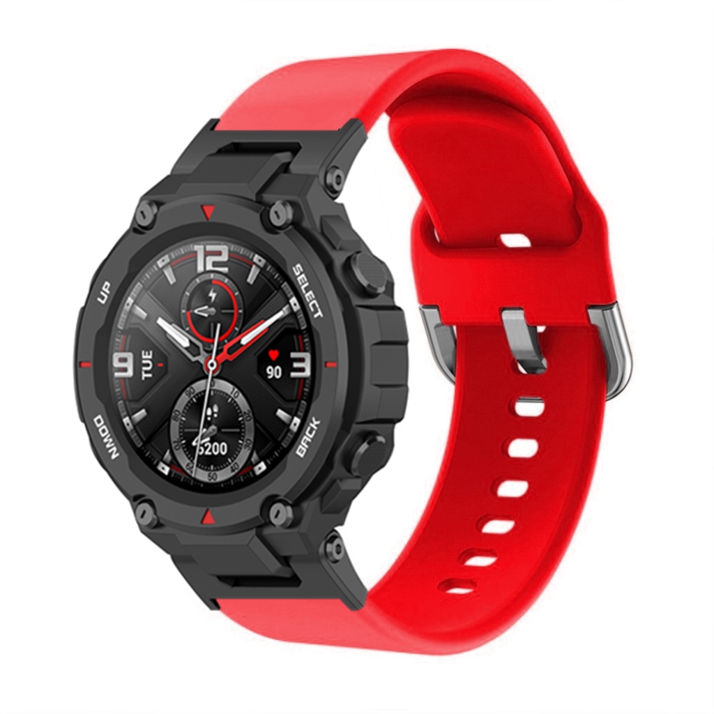 Bakeey-Comfortable-Breathable-Sweatproof-Soft-Silicone-Watch-Band-Strap-Replacement-for-Amazfit-T-Re-1875219-18