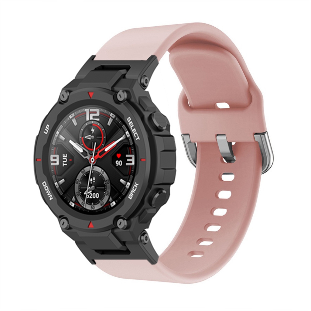 Bakeey-Comfortable-Breathable-Sweatproof-Soft-Silicone-Watch-Band-Strap-Replacement-for-Amazfit-T-Re-1875219-19