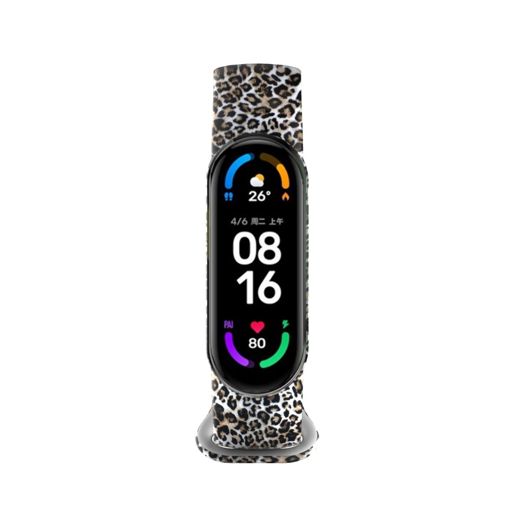 Bakeey-Comfortable-Colorful-Painting-TPE-Watch-Band-Strap-Replacement-for-Xiaomi-Mi-Band-6--Mi-Band--1834447-2