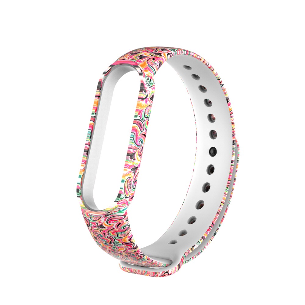 Bakeey-Comfortable-Colorful-Painting-TPE-Watch-Band-Strap-Replacement-for-Xiaomi-Mi-Band-6--Mi-Band--1834447-24