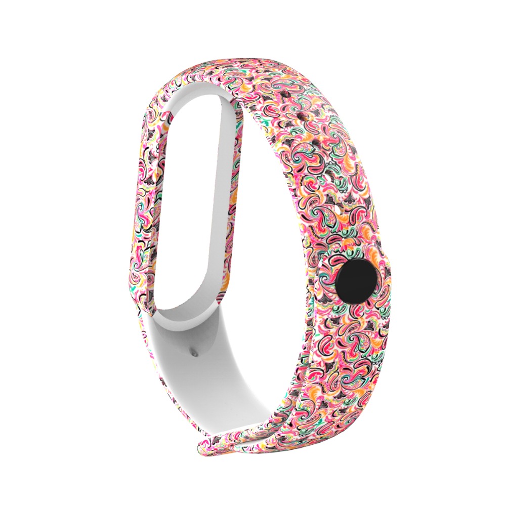 Bakeey-Comfortable-Colorful-Painting-TPE-Watch-Band-Strap-Replacement-for-Xiaomi-Mi-Band-6--Mi-Band--1834447-25
