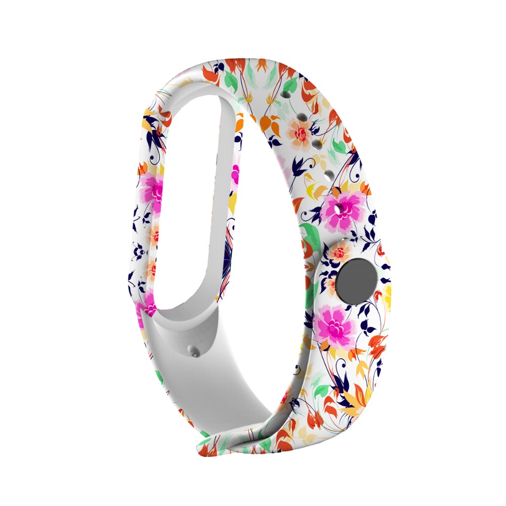 Bakeey-Comfortable-Colorful-Painting-TPE-Watch-Band-Strap-Replacement-for-Xiaomi-Mi-Band-6--Mi-Band--1834447-28