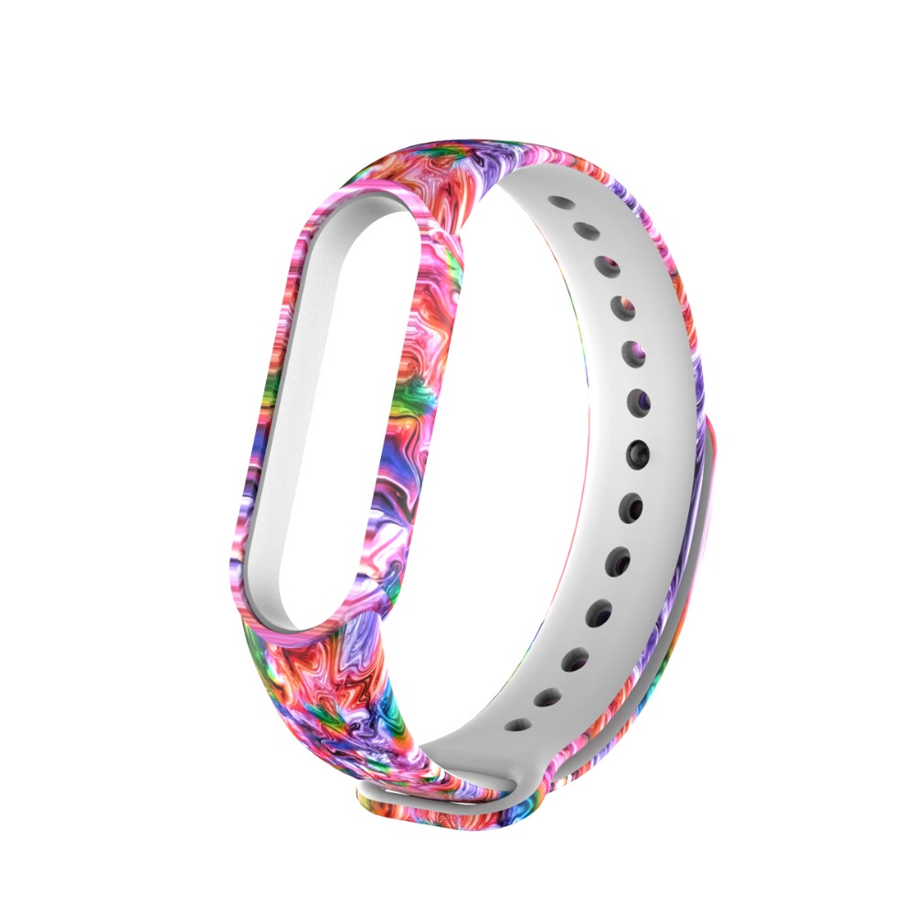 Bakeey-Comfortable-Colorful-Painting-TPE-Watch-Band-Strap-Replacement-for-Xiaomi-Mi-Band-6--Mi-Band--1834447-30