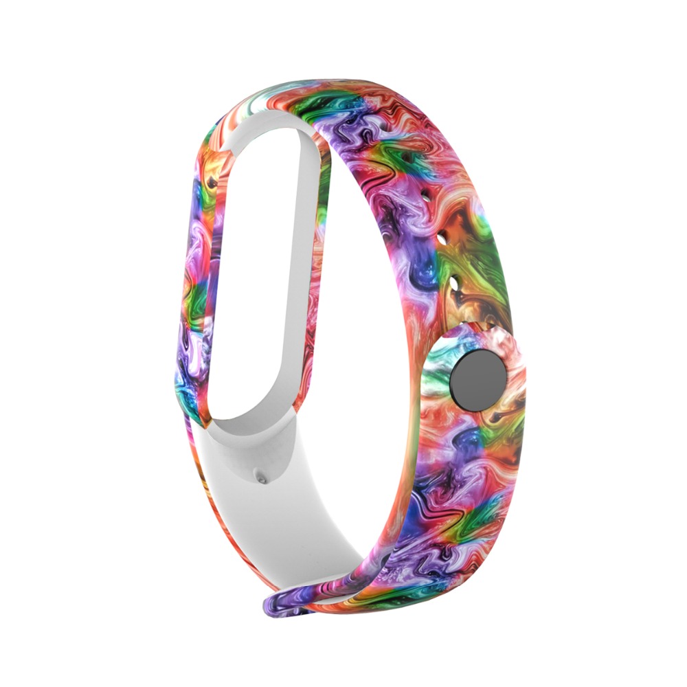 Bakeey-Comfortable-Colorful-Painting-TPE-Watch-Band-Strap-Replacement-for-Xiaomi-Mi-Band-6--Mi-Band--1834447-31