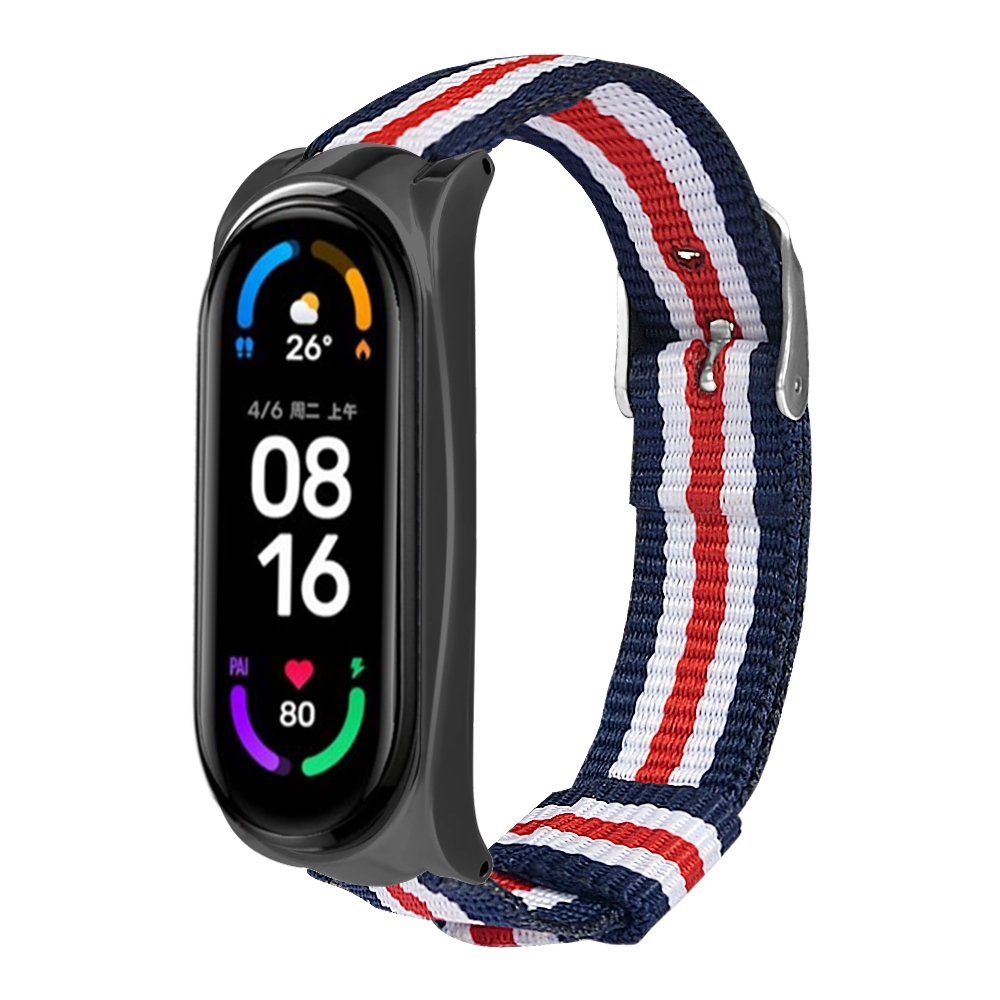 Bakeey-Comfortable-Sweatproof-Nylon-Canvas-Watch-Band-Strap-Replacement-for-Xiaomi-Mi-Band-6--Mi-Ban-1835917-13