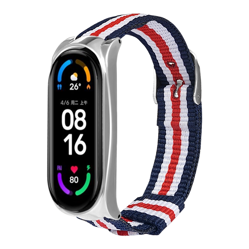 Bakeey-Comfortable-Sweatproof-Nylon-Canvas-Watch-Band-Strap-Replacement-for-Xiaomi-Mi-Band-6--Mi-Ban-1835917-16