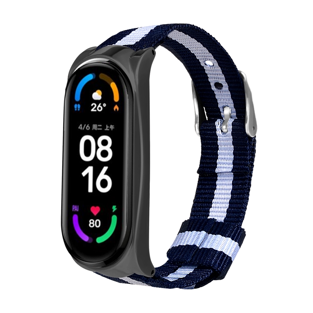 Bakeey-Comfortable-Sweatproof-Nylon-Canvas-Watch-Band-Strap-Replacement-for-Xiaomi-Mi-Band-6--Mi-Ban-1835917-22
