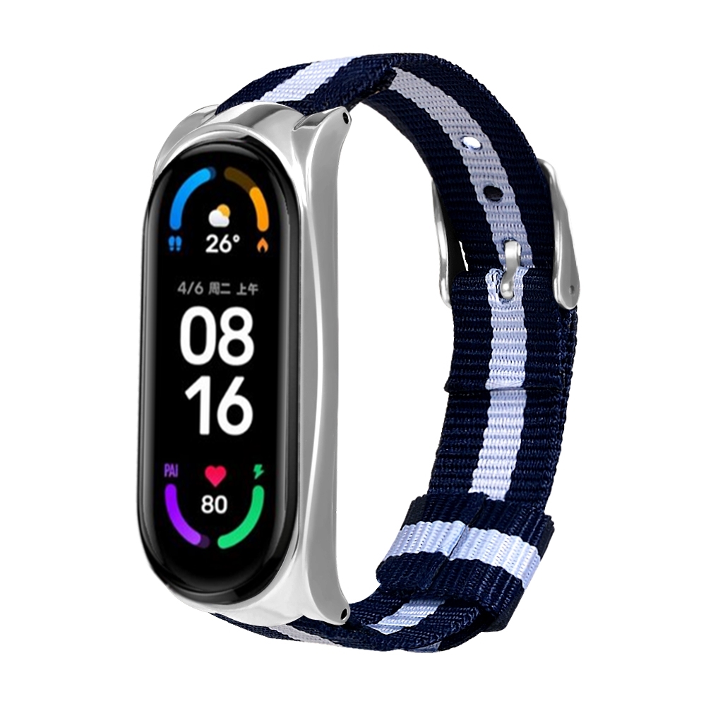 Bakeey-Comfortable-Sweatproof-Nylon-Canvas-Watch-Band-Strap-Replacement-for-Xiaomi-Mi-Band-6--Mi-Ban-1835917-25