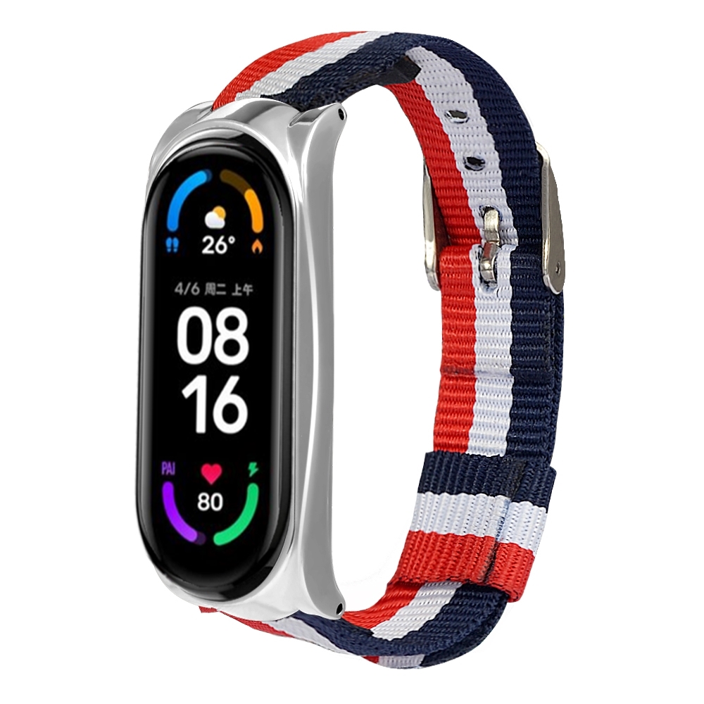 Bakeey-Comfortable-Sweatproof-Nylon-Canvas-Watch-Band-Strap-Replacement-for-Xiaomi-Mi-Band-6--Mi-Ban-1835917-7