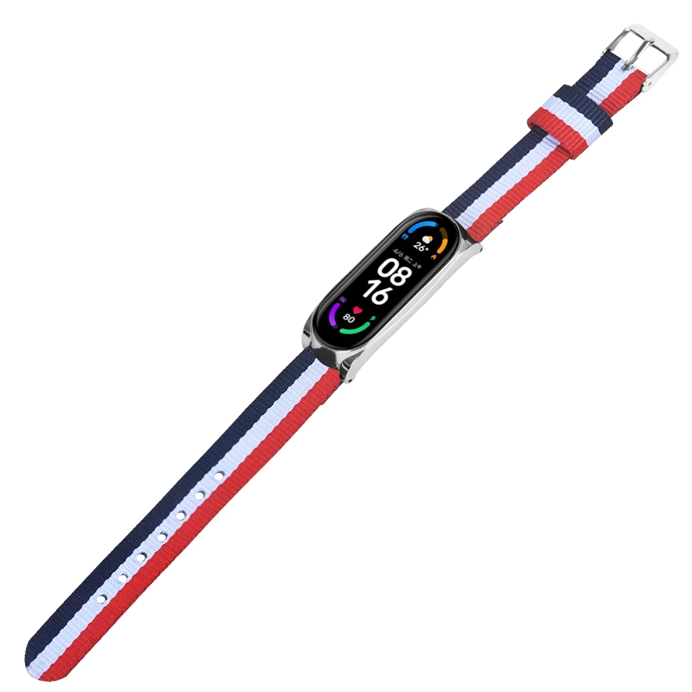 Bakeey-Comfortable-Sweatproof-Nylon-Canvas-Watch-Band-Strap-Replacement-for-Xiaomi-Mi-Band-6--Mi-Ban-1835917-9