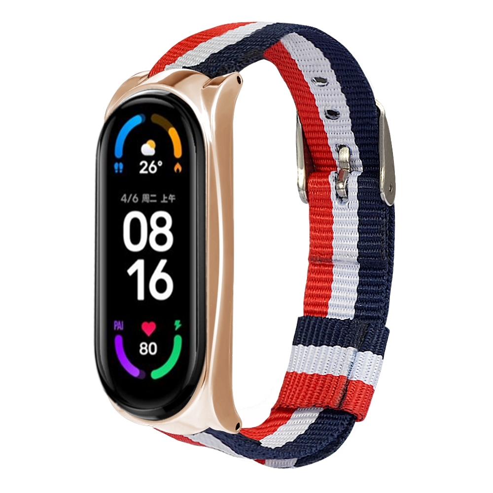 Bakeey-Comfortable-Sweatproof-Nylon-Canvas-Watch-Band-Strap-Replacement-for-Xiaomi-Mi-Band-6--Mi-Ban-1835917-10
