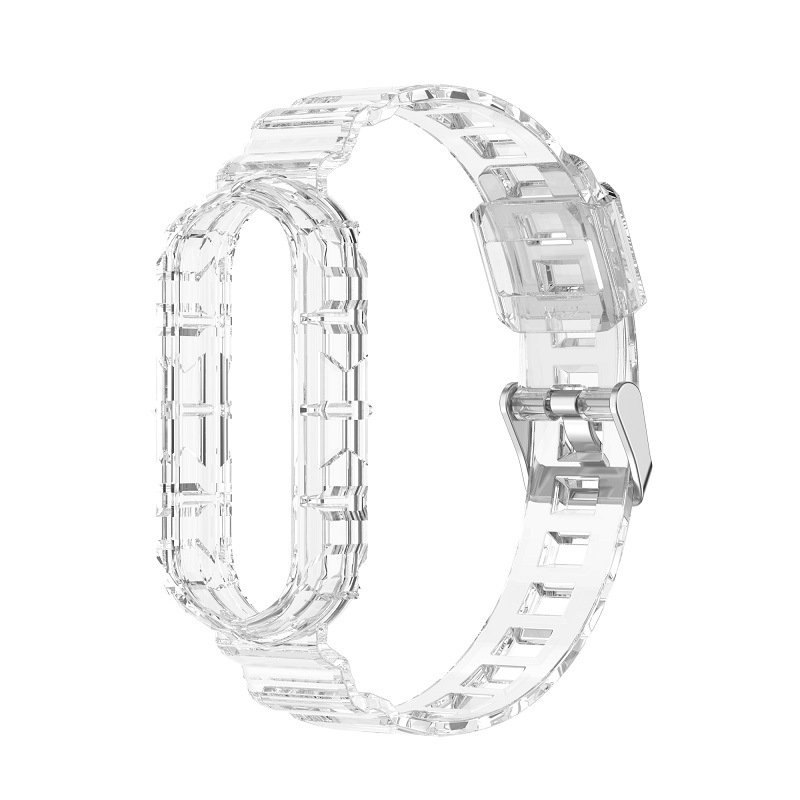 Bakeey-Crystal-Transparent-Comfortable-Lightweight-Pure-TPU-Watch-Band-Strap-Replacement-for-Xiaomi--1861937-13