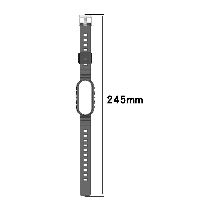 Bakeey-Crystal-Transparent-Comfortable-Lightweight-Pure-TPU-Watch-Band-Strap-Replacement-for-Xiaomi--1861937-5