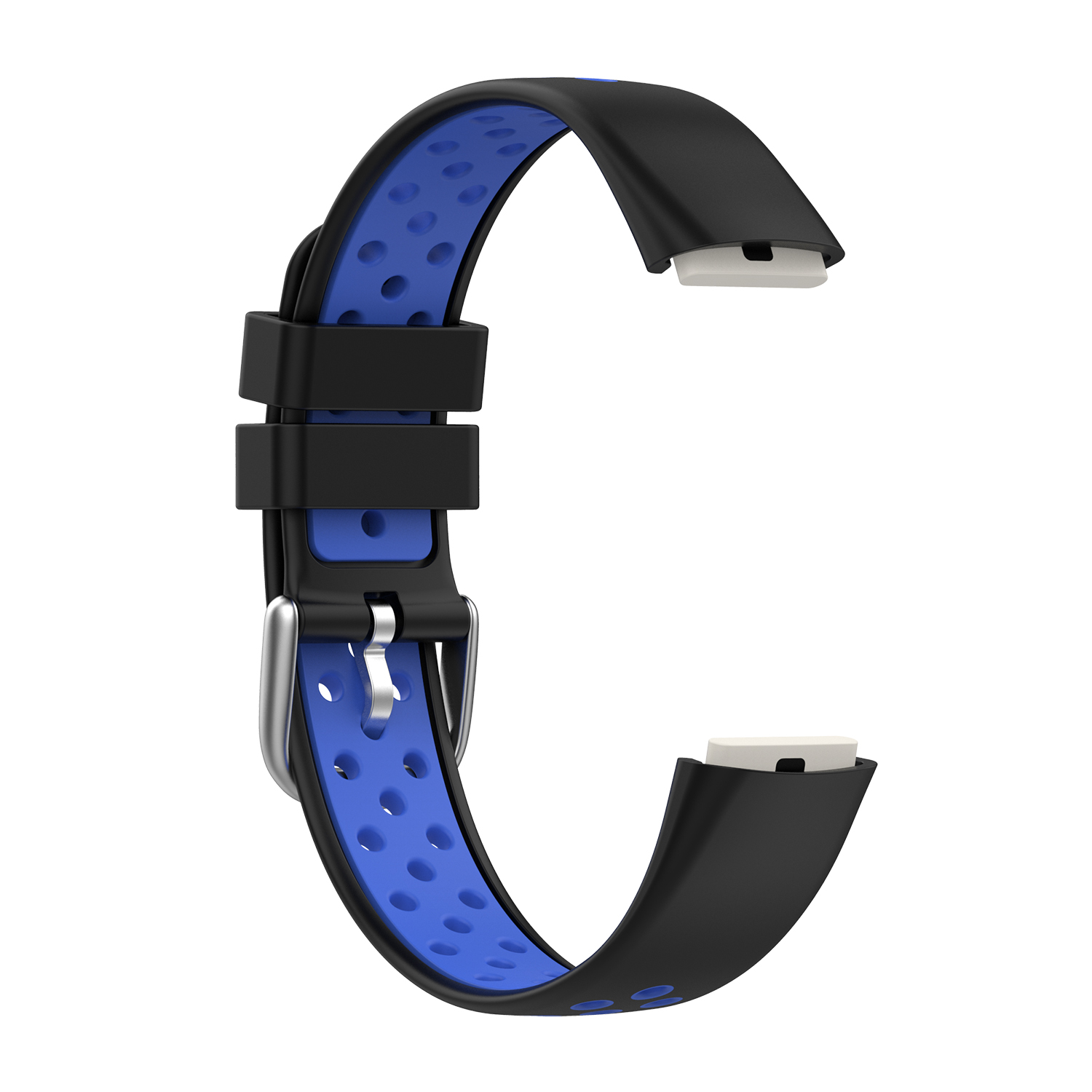 Bakeey-Double-Color-Pattern-Breathable-Sweatproof-Soft-Silicone-Watch-Band-Strap-Replacement-for-Fit-1886285-16