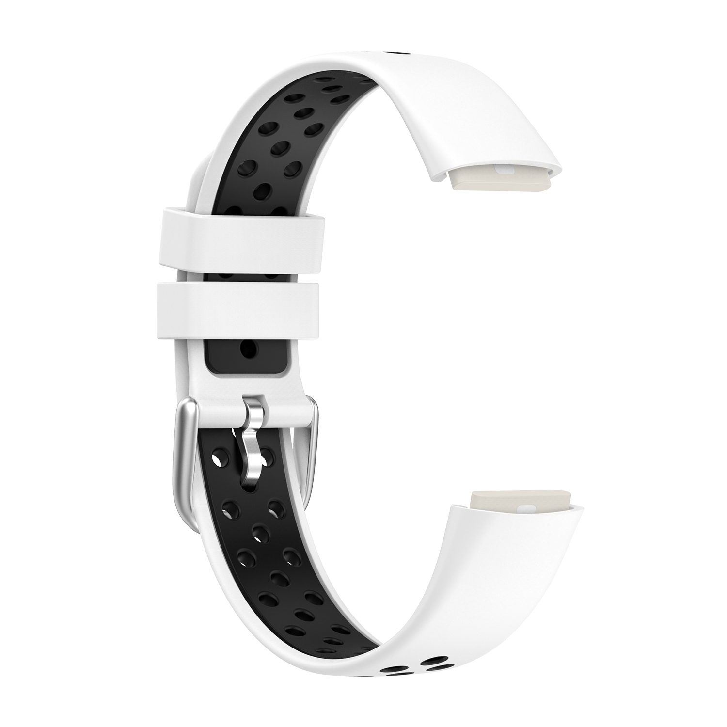 Bakeey-Double-Color-Pattern-Breathable-Sweatproof-Soft-Silicone-Watch-Band-Strap-Replacement-for-Fit-1886285-18