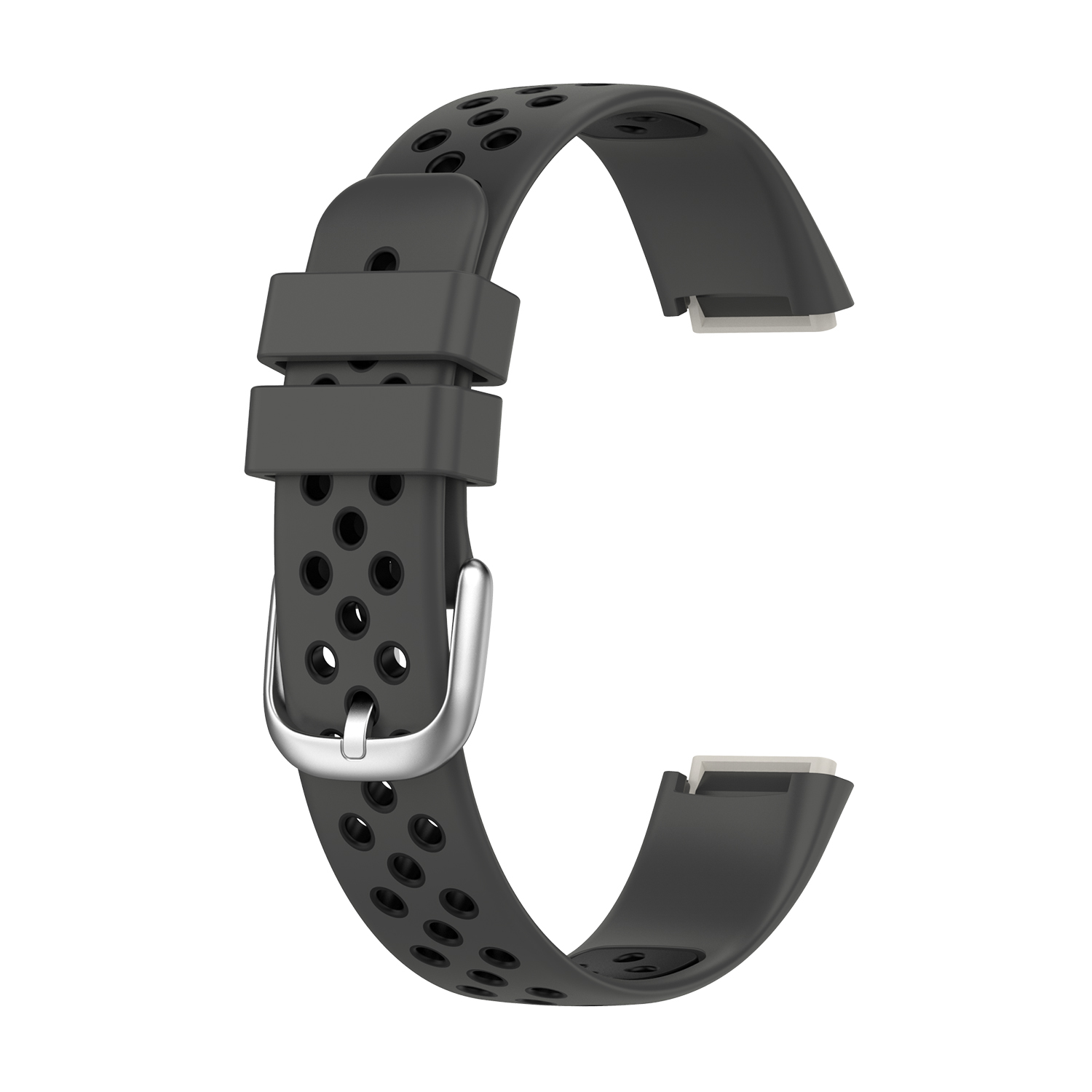 Bakeey-Double-Color-Pattern-Breathable-Sweatproof-Soft-Silicone-Watch-Band-Strap-Replacement-for-Fit-1886285-5