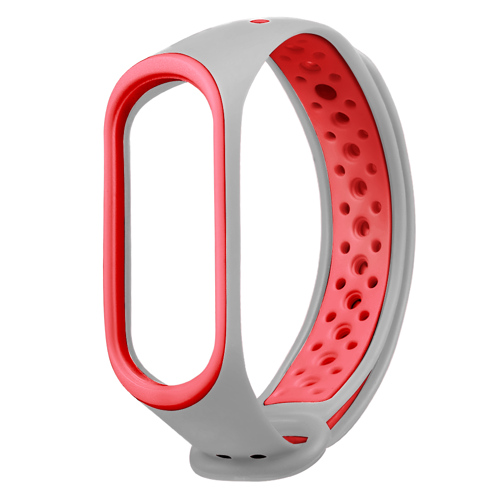 Bakeey-Double-Color-Silicone-Watch-Strap-for-Xiaomi-mi-band-5-Smart-Watch-Non-original-1700230-11