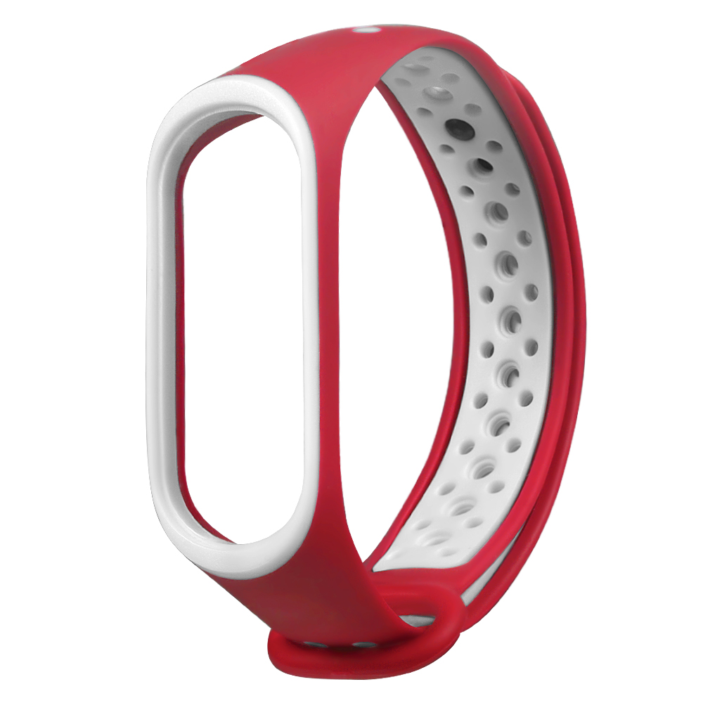 Bakeey-Double-Color-Silicone-Watch-Strap-for-Xiaomi-mi-band-5-Smart-Watch-Non-original-1700230-13