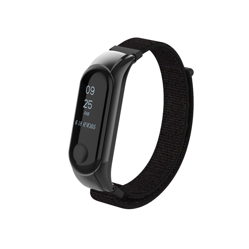 Bakeey-Double-Elastic-Buckle-Canvas-Replacement-Watch-Band-for-Xiaomi-Mi-Band3-Non-original-1361969-3